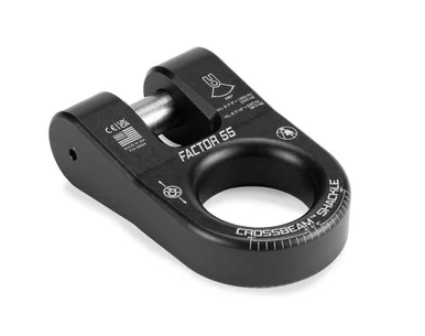 Factor 55 0005404 Crossbeam Shackle - Black