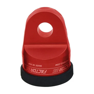 Factor 55 0021001 XXL Winch Shackle Mount - Red
