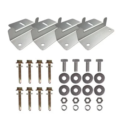 Renogy 0021360 Z-bracket Mount Kit For Solar Panel