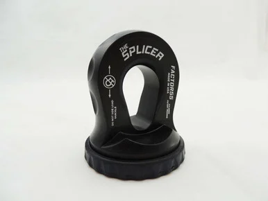 Factor 55 0035204 Splicer Shackle Mount - Black