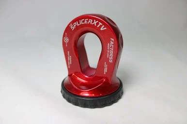 Factor 55 0035501 Splicer XTV Shackle Mount - Red