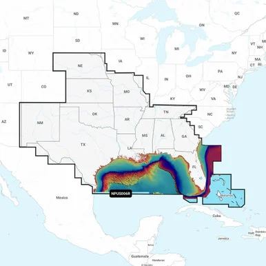 Navionics 010C136940 Marine Navigation Chart US South Platinum Plus