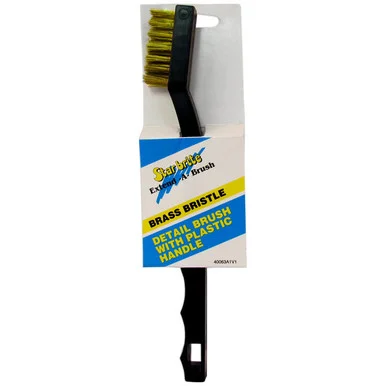 Star Brite 040063 Detail Brush With Brass Bristles