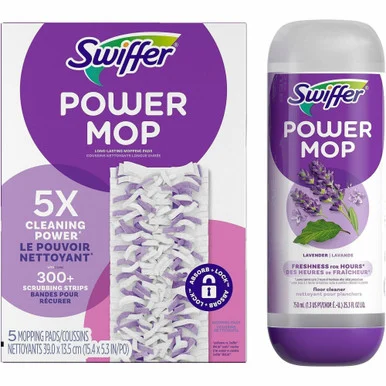 Swiffer PowerMop Refill Pack (09117ct) - Procter & Gamble