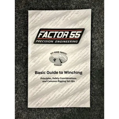 Factor 55 10000 Basic Guide to Winching Manual 10000_68_1