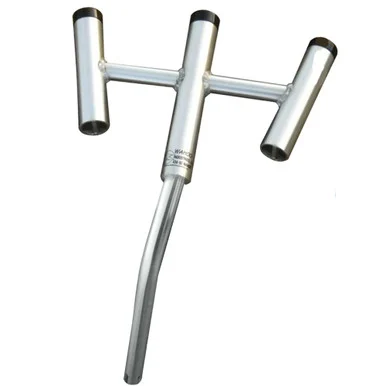 Wahoo Industries 104 Wahoo Triple Rod Holder - 30° Bent Butt