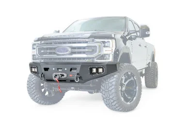 Warn 106914 Front Bumper Without Grill Guard