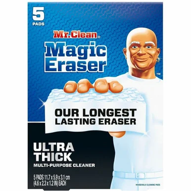 Mr. Clean Magic Eraser Sponge, All Purpose Cleaner, Ultra Thick (12413ct) - Procter & Gamble