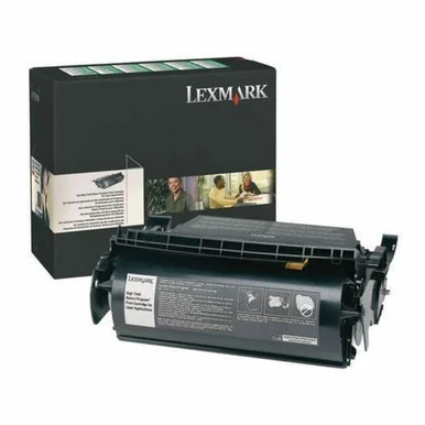 Lexmark Black High Yield Toner Cartridge - Laser - 30000 Page - Black (12a7644)