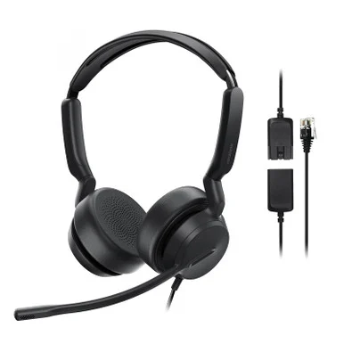 Yealink 1308231 Yhs36 E2 Dual - Quick Disconnect Wired Headset