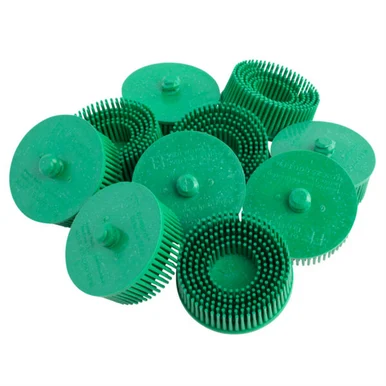 Shark Industries 13355 2" Green Finger Disc - 50 Grit - 10 Pk