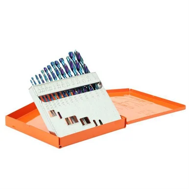 KnKut Performance 13KK15 Knkut 13 Piece Steel Blue Jobber Length Drill Bit Set 1/16" - 1/4" By 64ths