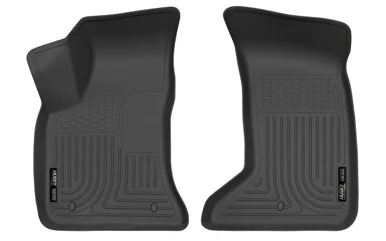 Husky Liners 15501 WeatherBeater Front Floor Liner for Chrysler 300/Dodge Charger - Black 15501_68