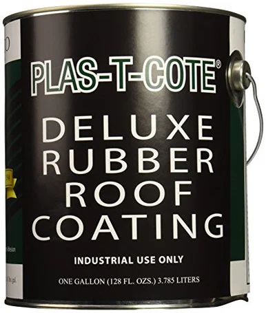 Hengs Industries 16441284 Plas-T-Cote Rubber Roof Coat - 1 Gallon