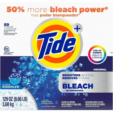 Tide Ultra Bleach Laundry Powder (16667ct) - Procter & Gamble