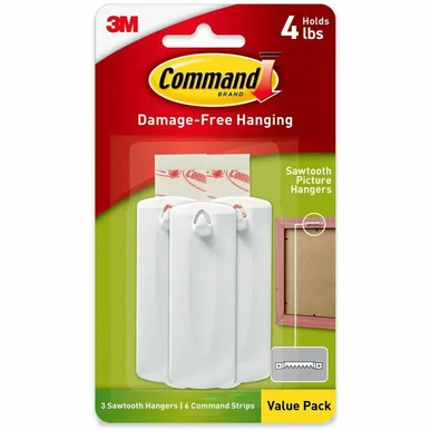 Command Sawtooth Picture Hangers (17042es) - 3m