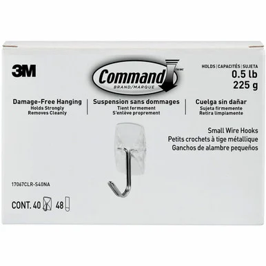 Command Adhesive Hanging Utensil Strips (17067clrs40n) - 3m