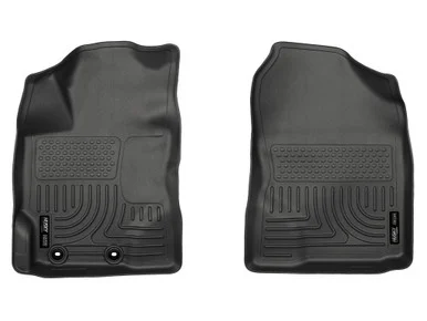 Husky Liners 17331 WeatherBeater Front Floor Liner for Toyota Prius C - Black