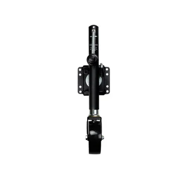 Powerwinch 21400-J-1200-W1-B-R Select Series Jack - 1200lb, Weld-on, Single Wheel, Carbon Black