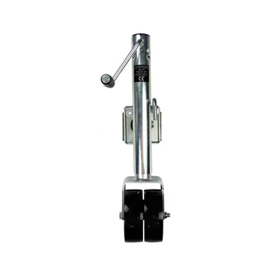 Powerwinch 21500-J-1500-B2-Z-R Utility Series Jack - 1500lb, Bolt-on, Double Wheel, Zinc