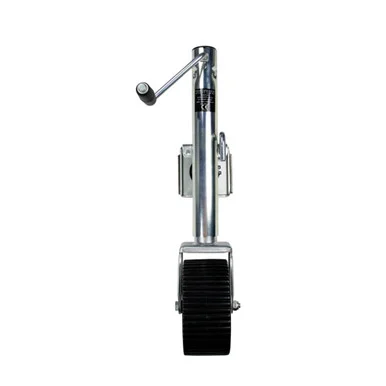 Powerwinch 21500-J-1500-W1W-Z-R Utility Series Jack - 1500lb, Weld-on, Single Wheel Wide, Zinc
