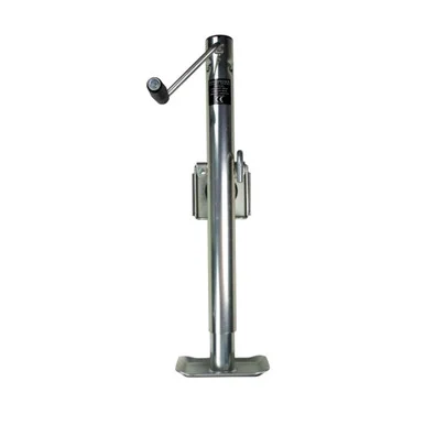 Powerwinch 21500-J-2500-WF-Z-R Utility Series Jack - 2500lb, Weld-on, Flat Plate, Zinc