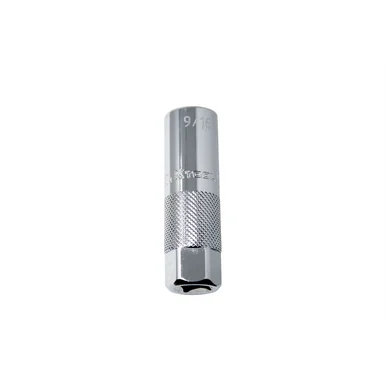 K Tool International 22238 Spark Plug Socket Magnetic Deep 9/16 Inch 6 Point