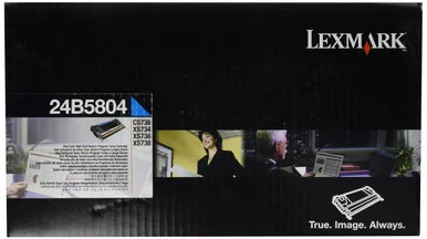 Lexmark 24B5804 24b5804 Return Program High-yield Toner, 10,000 Page-yield, Cyan