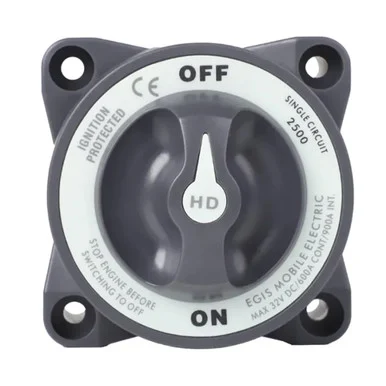 Egis Mobile 2500 Egis Battery Switch - Heavy Duty-series 600a - Off/on