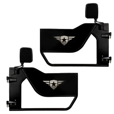 Combat Offroad 251046 Front Mission Tube Doors Pair For Jeep Wrangler JL JLU