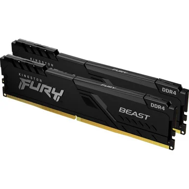 Kingston FURY Beast 16GB (2 x 8GB) DDR4 SDRAM Memory Kit (KF432C16BBK2/16) KF432C16BBK2/16