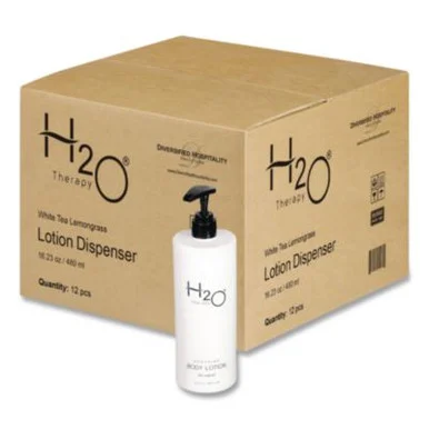 Diversified Hospitality Solutions, Ltd. 259836 H2o Therapy Body Lotion Air Pump, 16.23 Oz Bottle, 12/carton