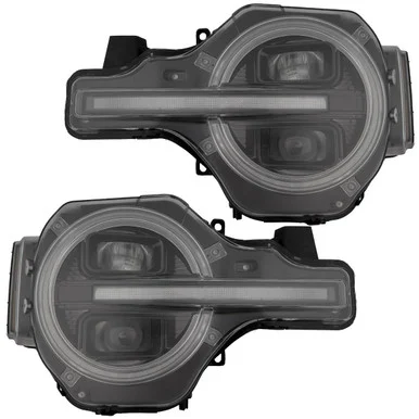 Recon 264479BKWH LED Projector Headlights for Ford Bronco