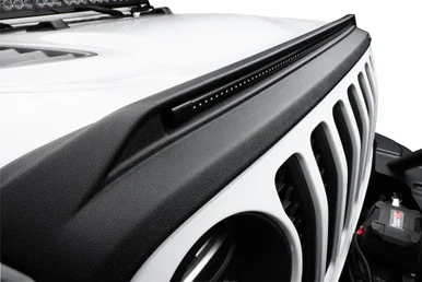 Husky Liners 2820135 Aeroskin Lightshield Pro Low Profile Hood Deflector Black for 2017-2022 Ford F-250