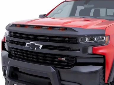 Husky Liners 2820167 Aeroskin Lightshield Pro Low Profile Hood Deflector Black for 2019-2025 GMC Sierra 1500