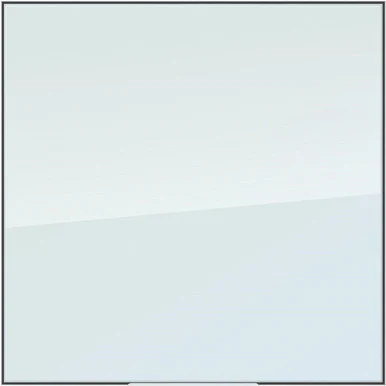U Brands 2825U00-01 Board,glass,35x35,wht Frame