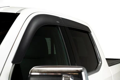 Husky Liners 2867003 Low Profile Ventvisor Rain Guards for Dodge Ram 1500 Quad Cab - Matte Black - 4 Piece