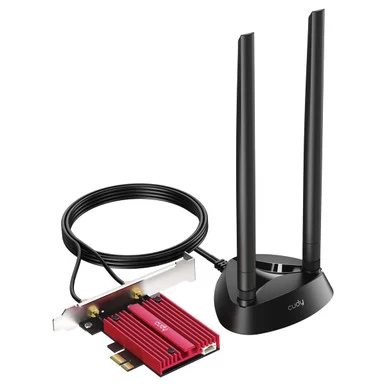 Cudy WE4000 WiFi 6E PCIe Adapter With Bluetooth