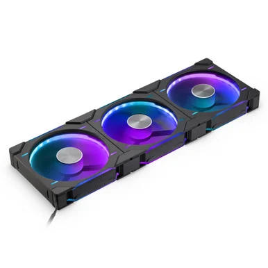 Phanteks PHF140D30R D30-140 DRGB PWM 140mm Fan 3-Pack Black Reverse Airflow PHF140D30R_DRGBPWMBK013P