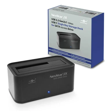 Vantec NSTD158C3BK NexStar JX Single Bay Storage Dock for SATA Drives