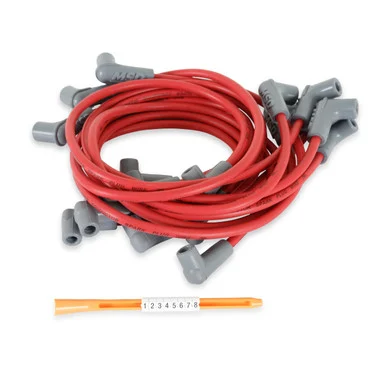 MSD 31419 Spark Plug Wire Set Red 31419_68_1 - msd performance