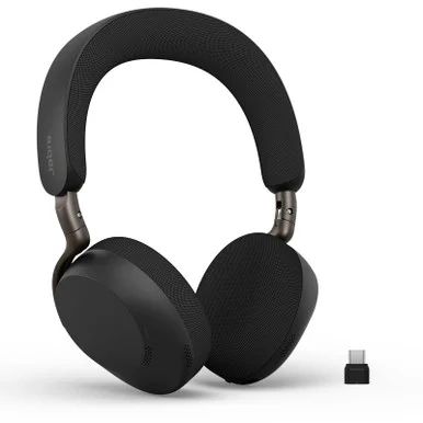 Jabra 37599-989-899 Evolve3 75 UC Wireless Headset - USB-C - Black