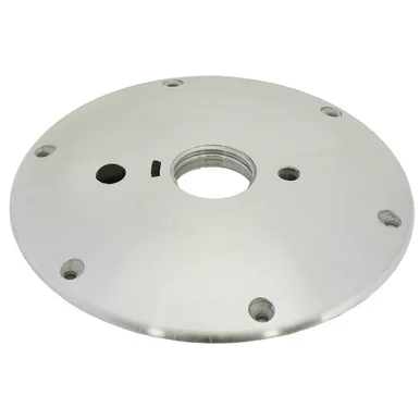 Springfield Marine 3796010-AL Springfield Thread-lock Aluminum Surface Mount Base - 10"