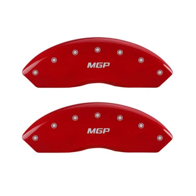 MGP Caliper Covers 42014SMGPRD Brake Caliper Cover Set