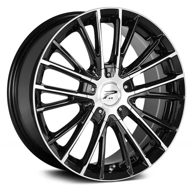 Ultra Wheels 4378818U40 437 18x8 5-100 Black 4378818U+40