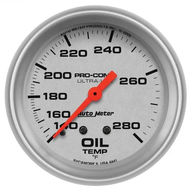 Auto Meter 4441 Ultralt Oil Temp140-280f