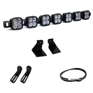 Baja Designs 447732UP 7 XL Linkable LED Light Kit for Ford Super Duty 2020+ with Upfitter