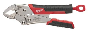 Milwaukee Electric Tools 48-22-3707 Milwaukee Tool 7 In. Curved Jaw Locking Pliers With Maxbite And Durable Grip