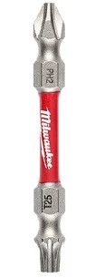 Milwaukee Electric Tools 48-32-4312 Milwaukee Tool Shockwave Ph2/t25 Impactdouble Ended Bit