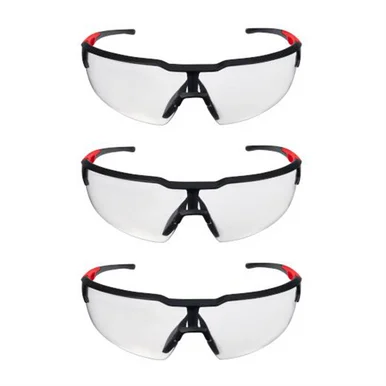 Milwaukee Electric Tools 48-73-2052 Milwaukee Tool 3pk Clear Anti-scratch Glasses